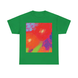 Floral Breeze  Unisex Heavy Cotton Tee