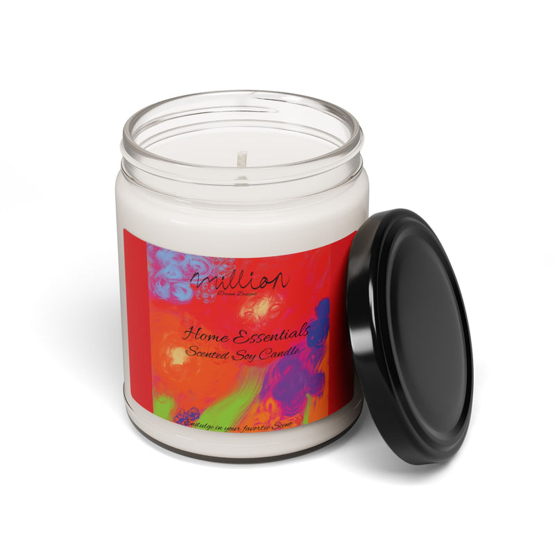 Floral Breeze Design Scented Soy Candle, 9oz