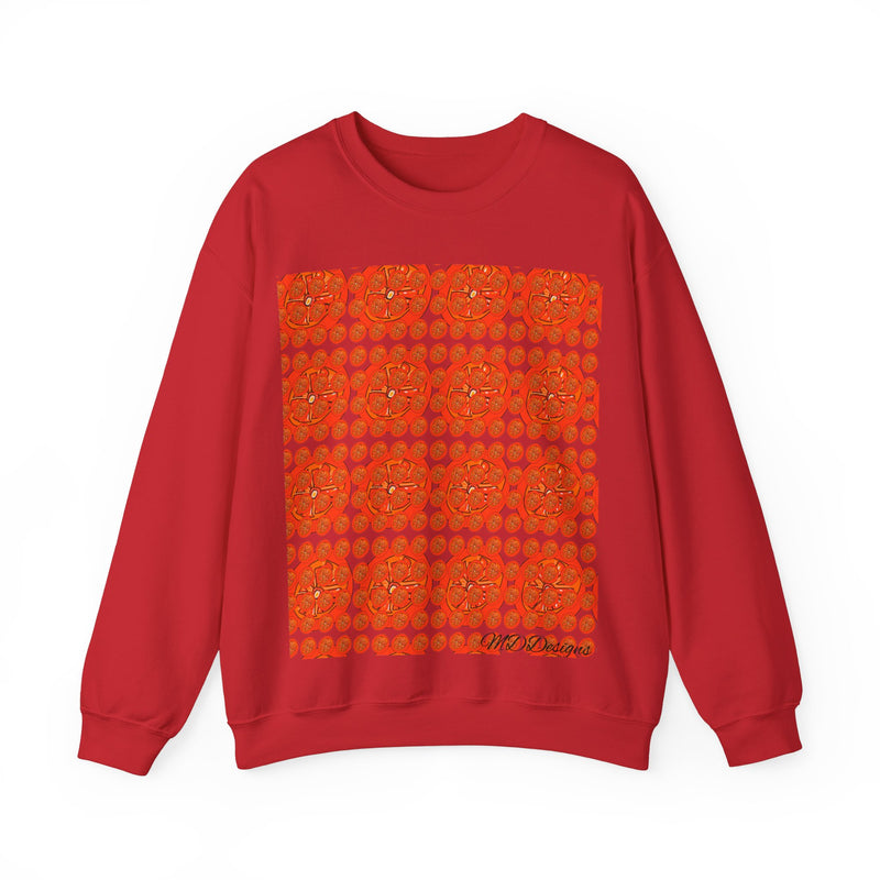 Tangie Orange Unisex Heavy Blend™ Crewneck Sweatshirt