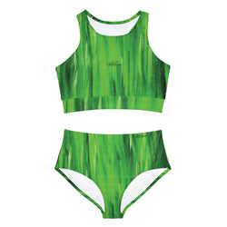 Grinch Sporty Bikini Set (AOP)