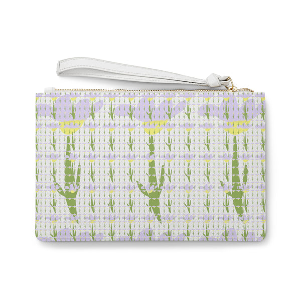 Pastel Tulip Clutch Bag