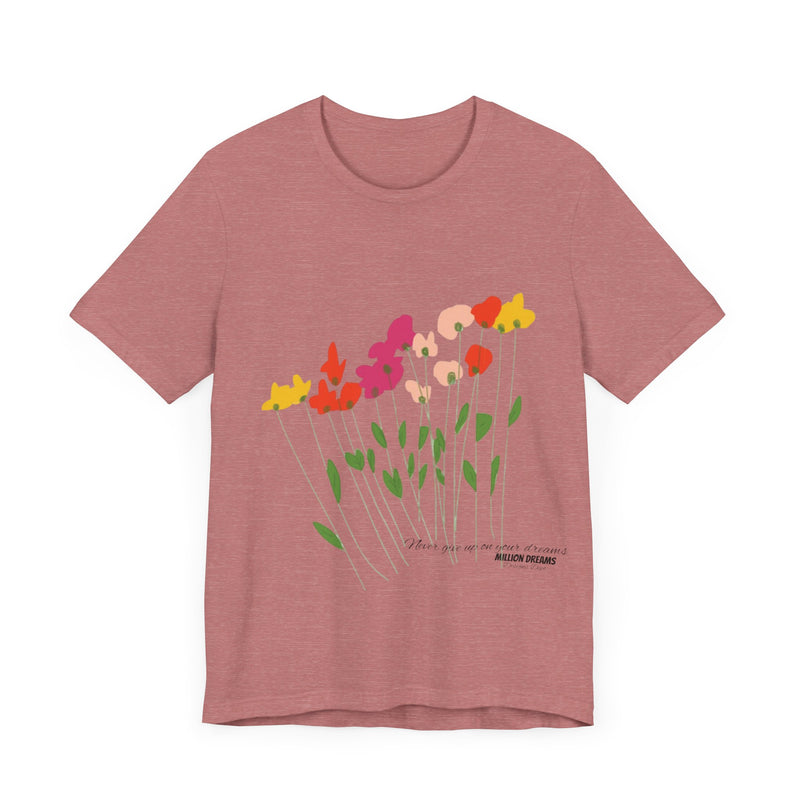 Freestyle  Flowers Jersey Short Sleeve Tee