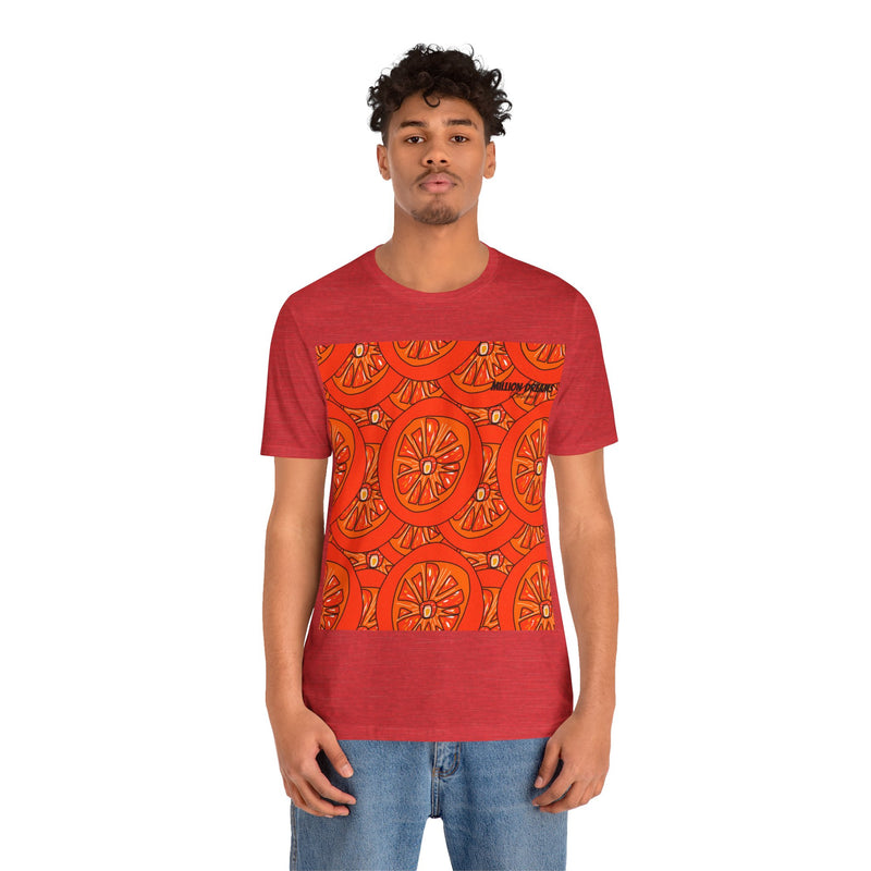 Tangie Orange Unisex Jersey Short Sleeve Tee