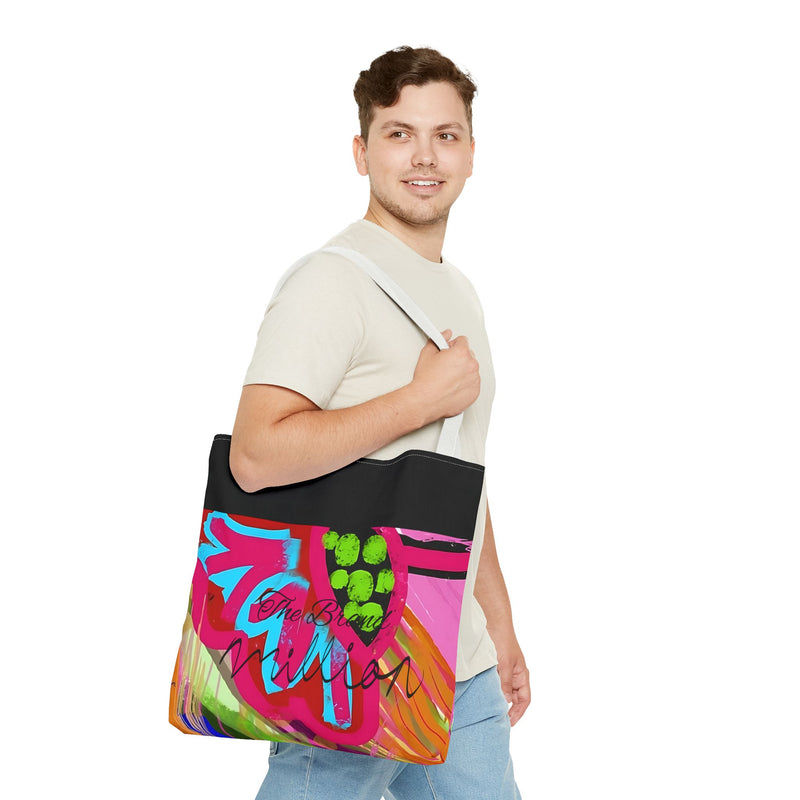 Abstract Art Frenzy Tote Bag (AOP)