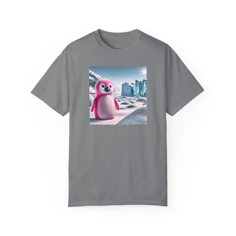 Pink Penguin Unisex Garment-Dyed T-shirt