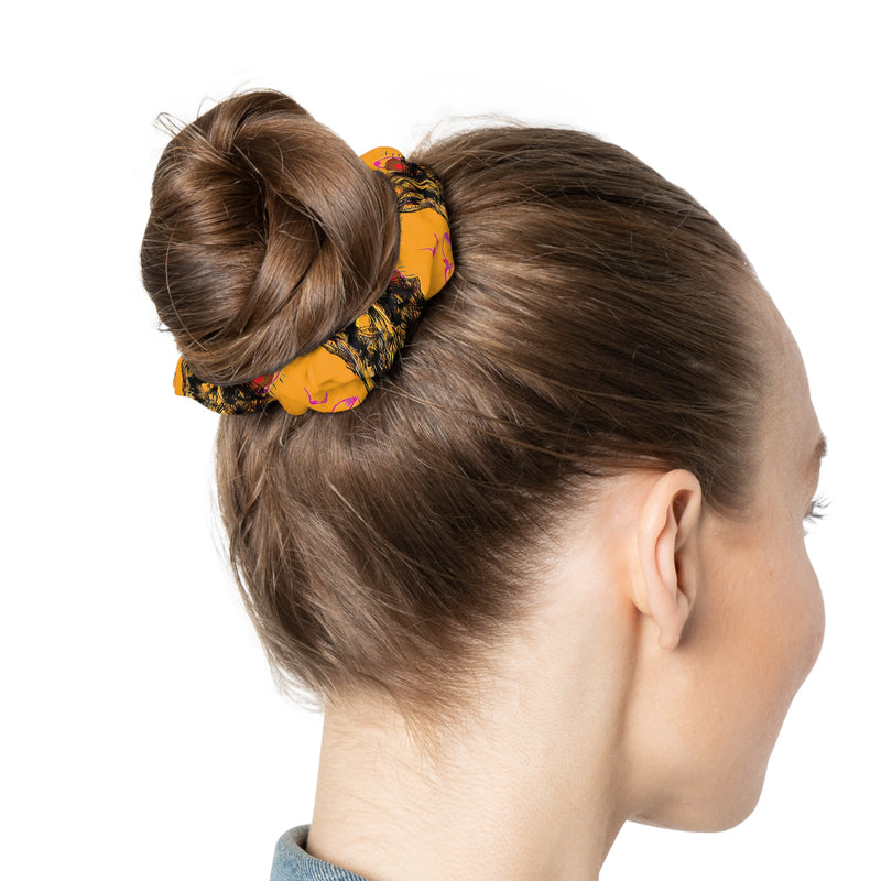 Face Graphic Scrunchie