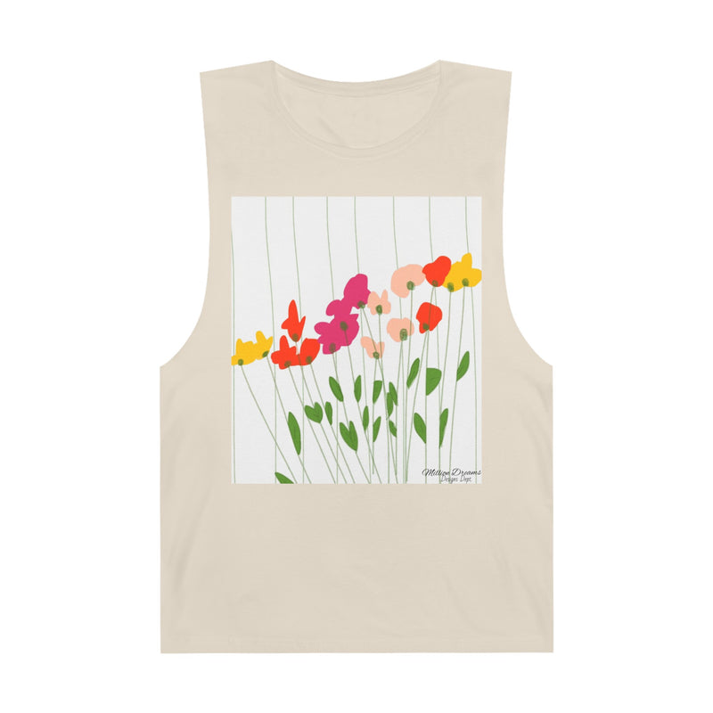 Freestyle flowers Unisex Barnard Tank