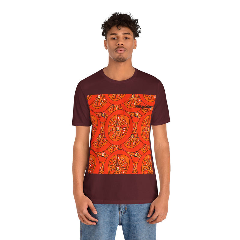 Tangie Orange Unisex Jersey Short Sleeve Tee