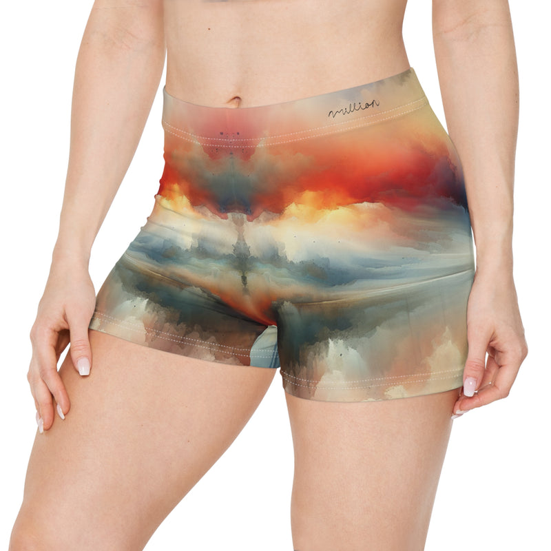 Watercolor Design Women's Shorts (AOP)