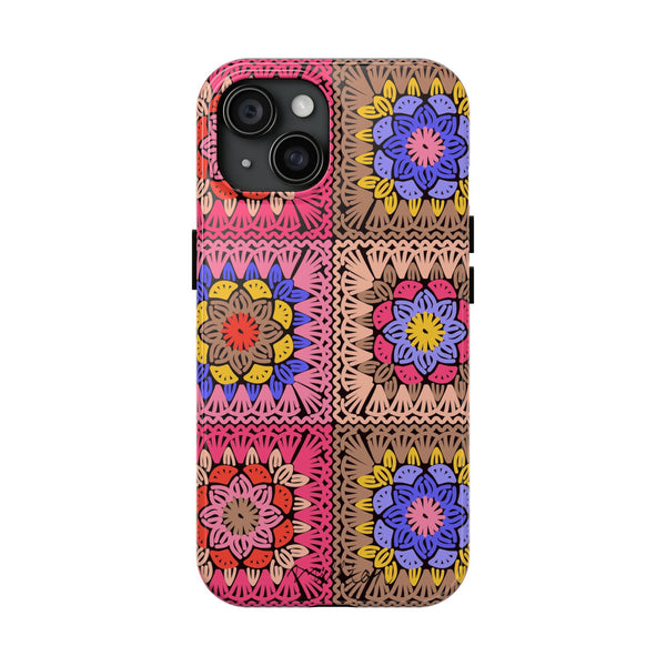 Embroidery Tough Phone Case