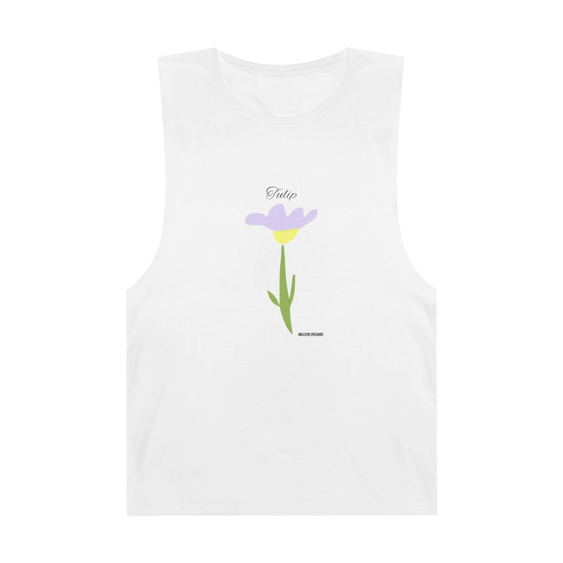 Pastel Tulip Unisex Barnard Tank