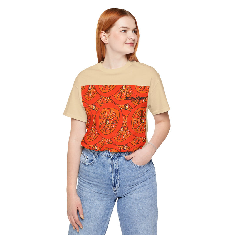 Tangie Orange Unisex Jersey Short Sleeve Tee