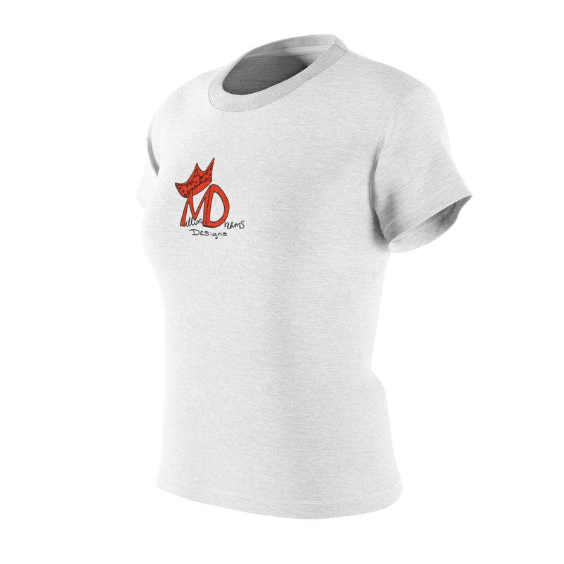 MDD Orange Logo   Women's Cut & Sew Tee (AOP)