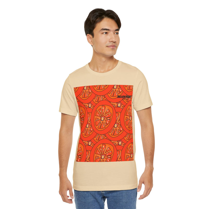 Tangie Orange Unisex Jersey Short Sleeve Tee