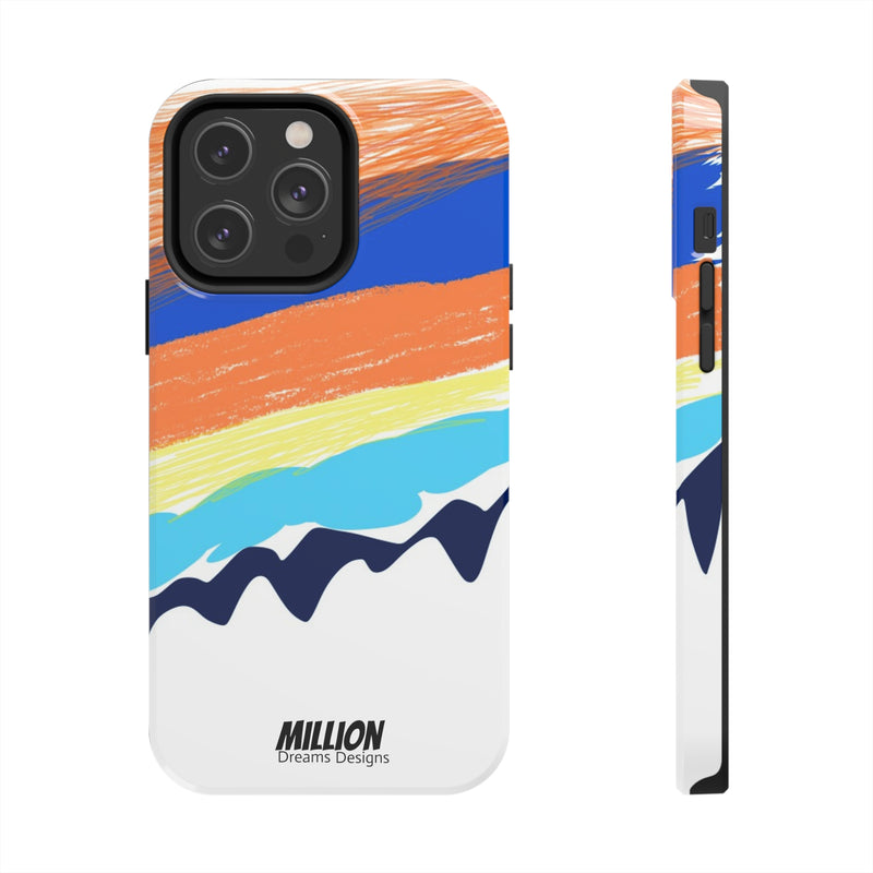 Color Sketch Lines Tough Phone Case