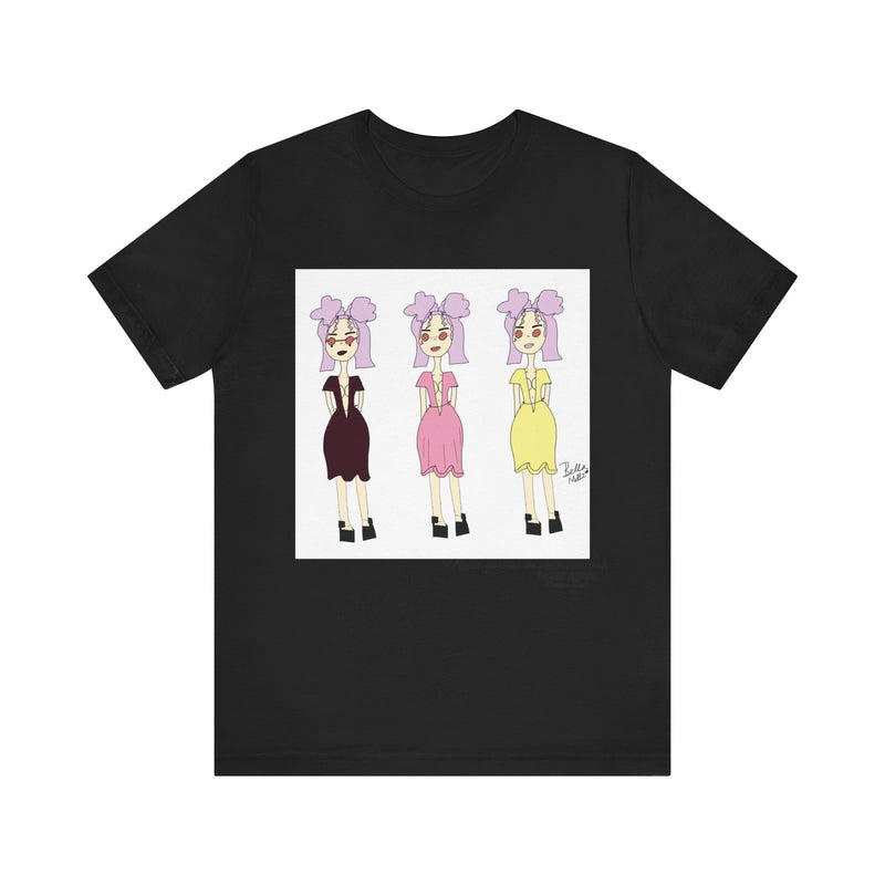 Bella Millz Triplets Jersey Short Sleeve Tee