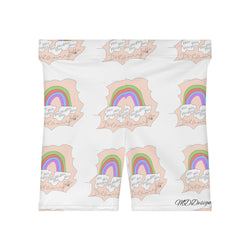 Dreamy Cloud Women's Biker Shorts (AOP)