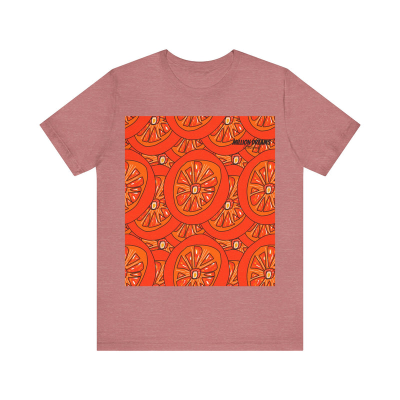 Tangie Orange Unisex Jersey Short Sleeve Tee