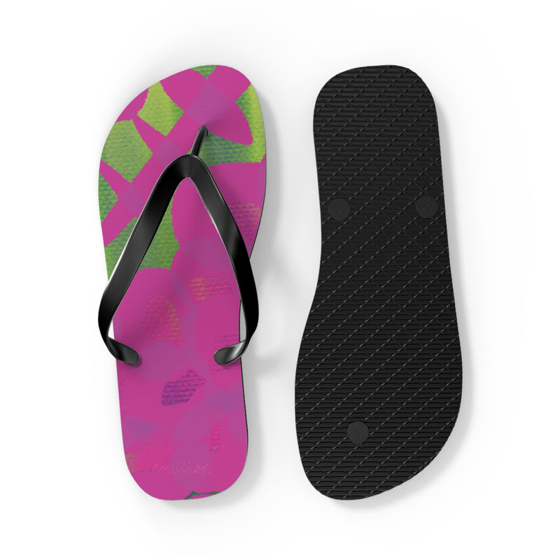 Sketch Print Design  Flip Flops