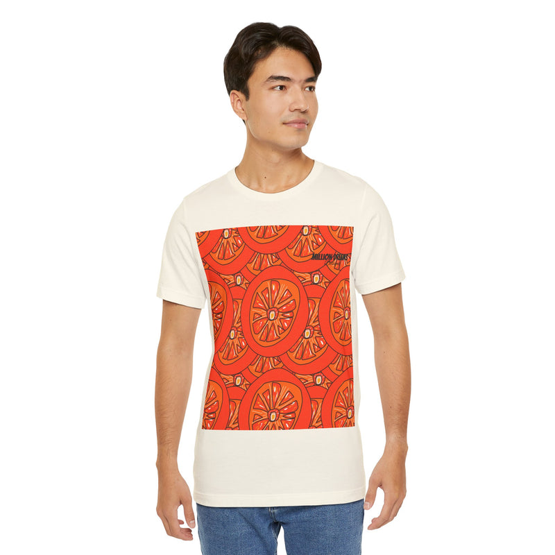 Tangie Orange Unisex Jersey Short Sleeve Tee