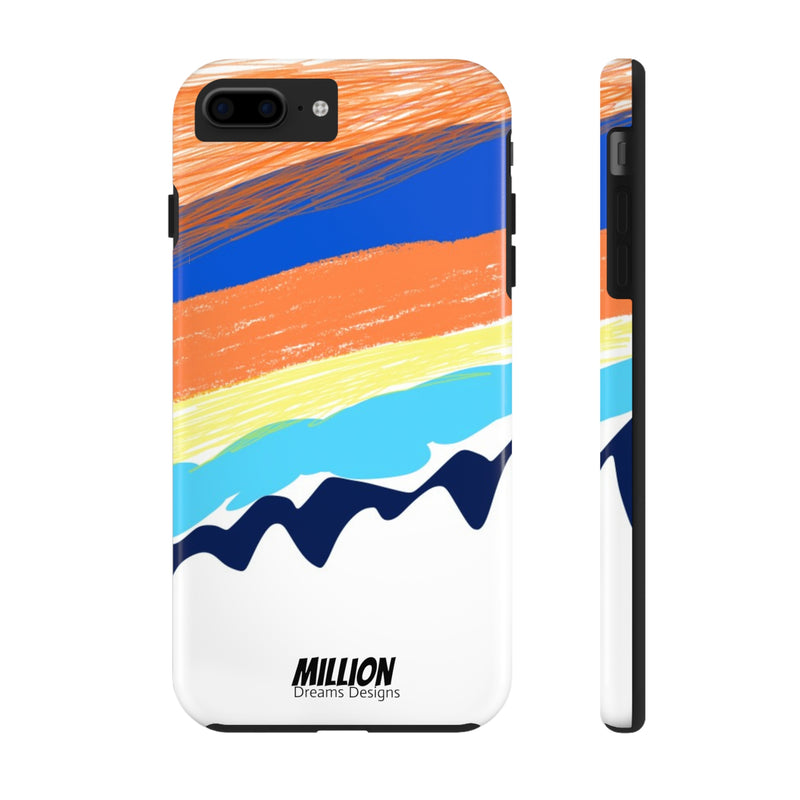 Color Sketch Lines Tough Phone Case