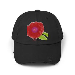 Bloom Unisex Distressed Cap