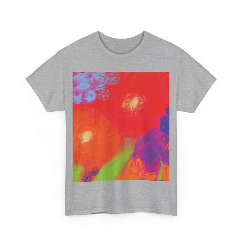 Floral Breeze  Unisex Heavy Cotton Tee