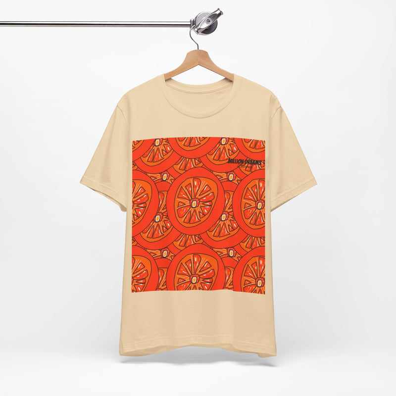 Tangie Orange Unisex Jersey Short Sleeve Tee