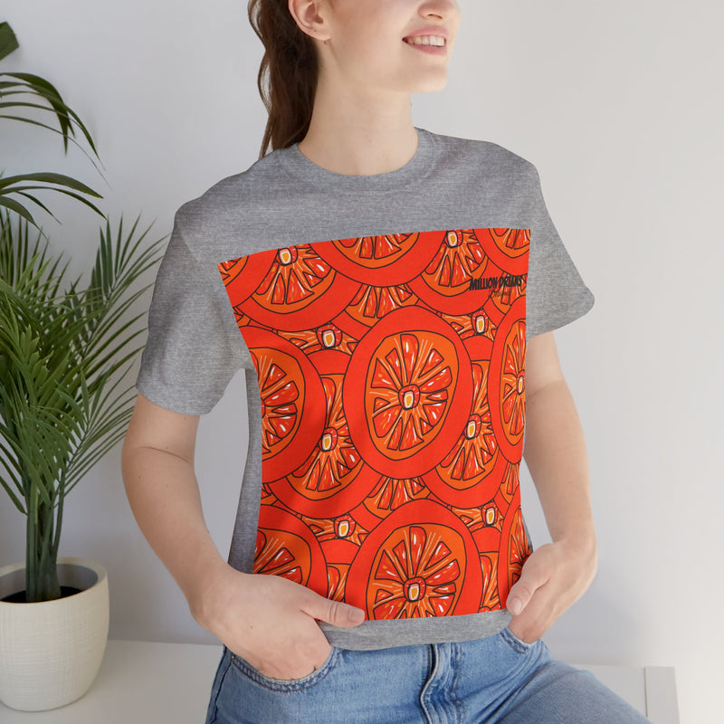 Tangie Orange Unisex Jersey Short Sleeve Tee