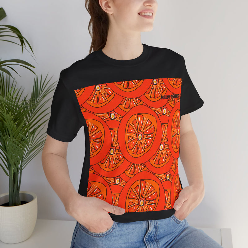 Tangie Orange Unisex Jersey Short Sleeve Tee