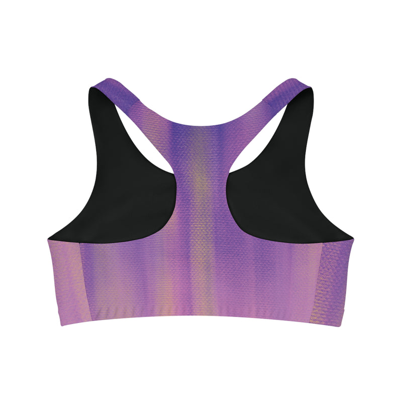 Sketch Print Seamless Sports Bra (AOP)