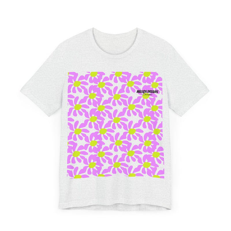 Lavender Petals Unisex Jersey Short Sleeve Tee