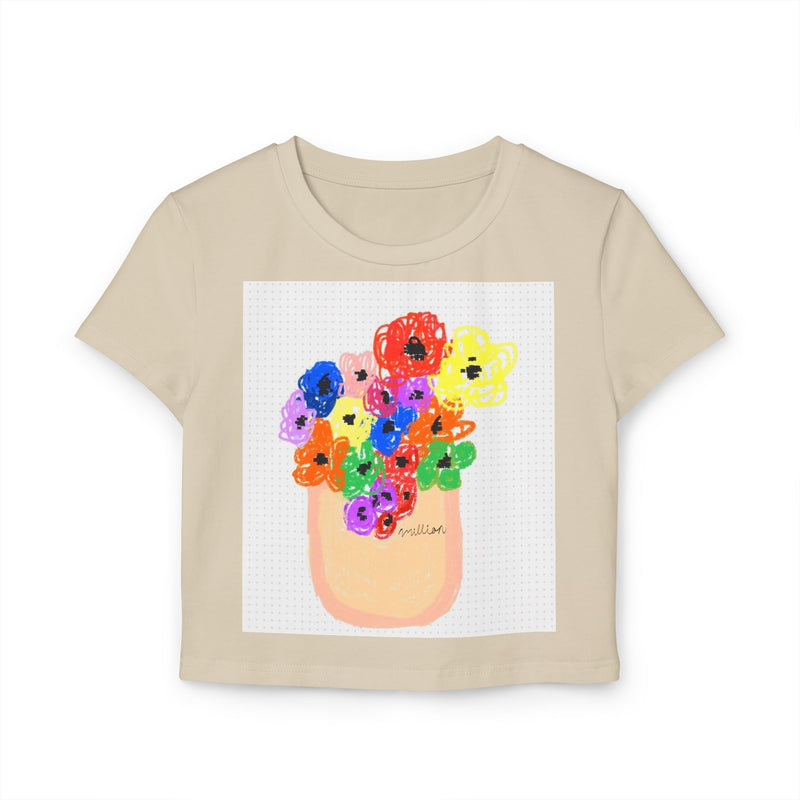 Flower Pot Women's Baby Tee