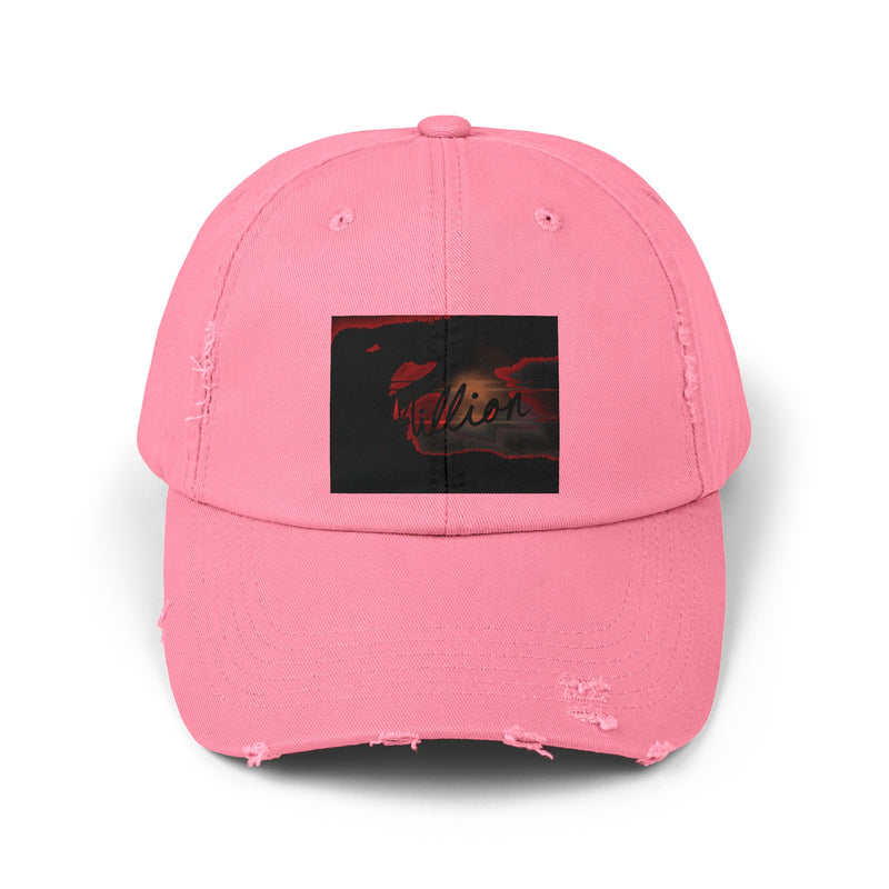 Fiery Million Unisex Distressed Cap