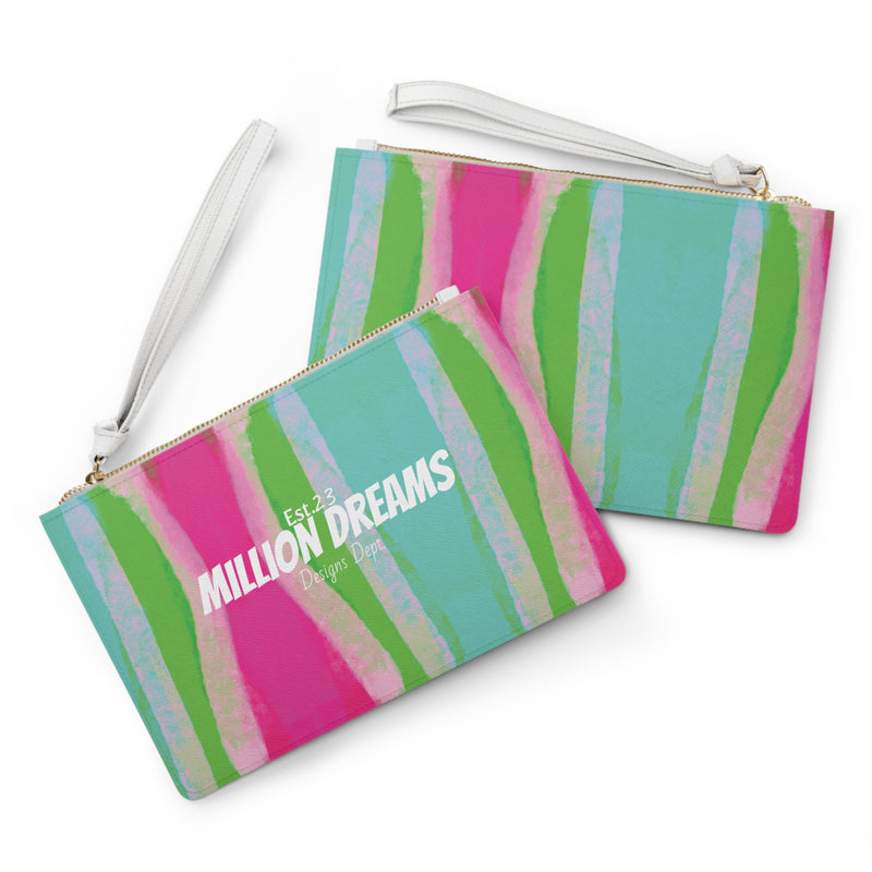 Pretty Neon Clutch Bag