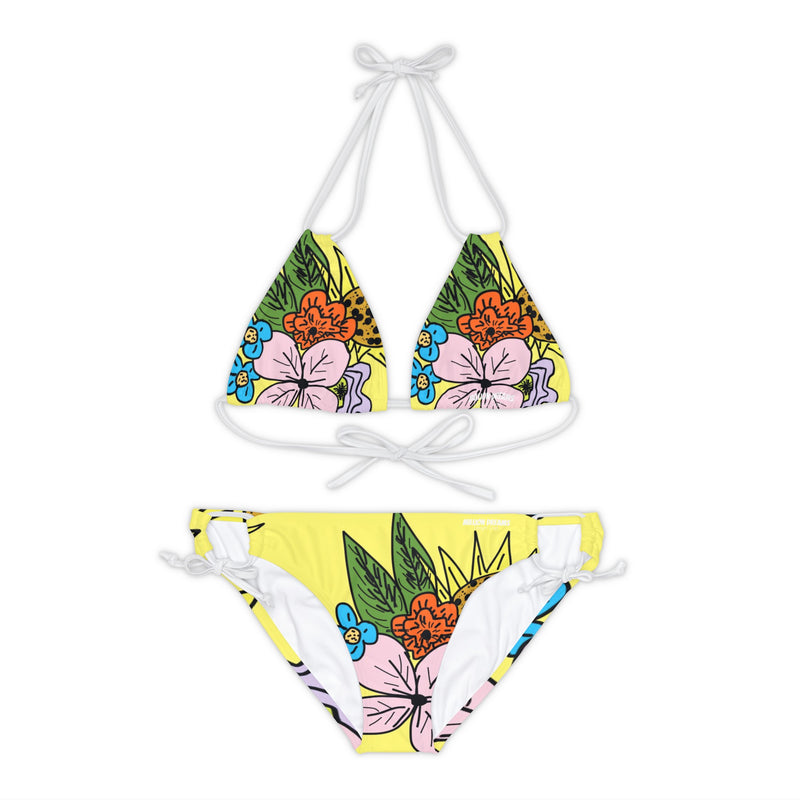 Yellow Flora Bikini (AOP)