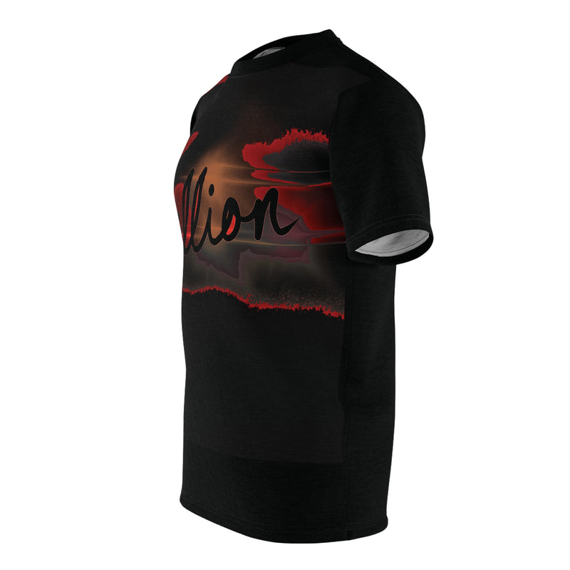 Fiery Million Print Unisex Cut & Sew Tee (AOP)