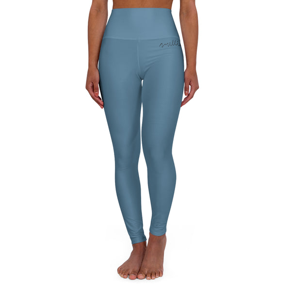 Cat Art Color High Waisted Yoga Leggings (AOP)