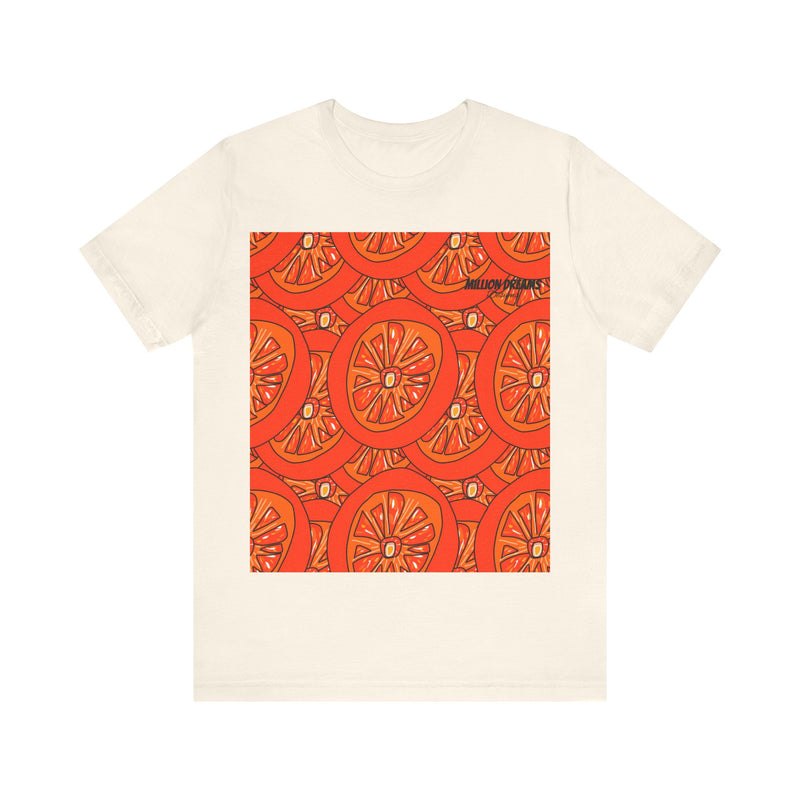 Tangie Orange Unisex Jersey Short Sleeve Tee