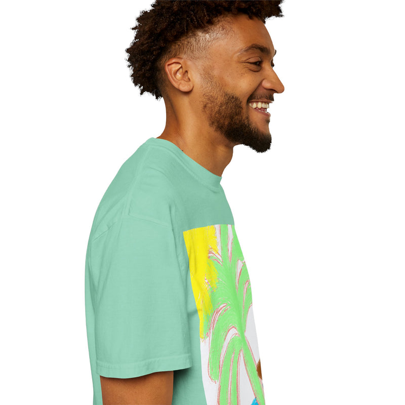 Ocean View Unisex Garment-Dyed T-shirt