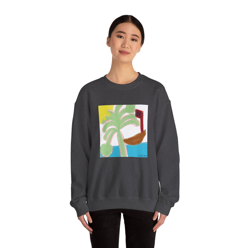 Ocean View  Heavy Blend™ Crewneck Sweatshirt