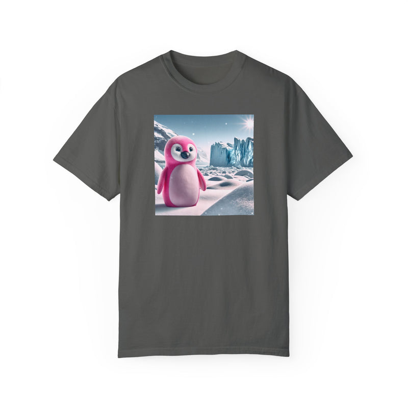 Pink Penguin Unisex Garment-Dyed T-shirt