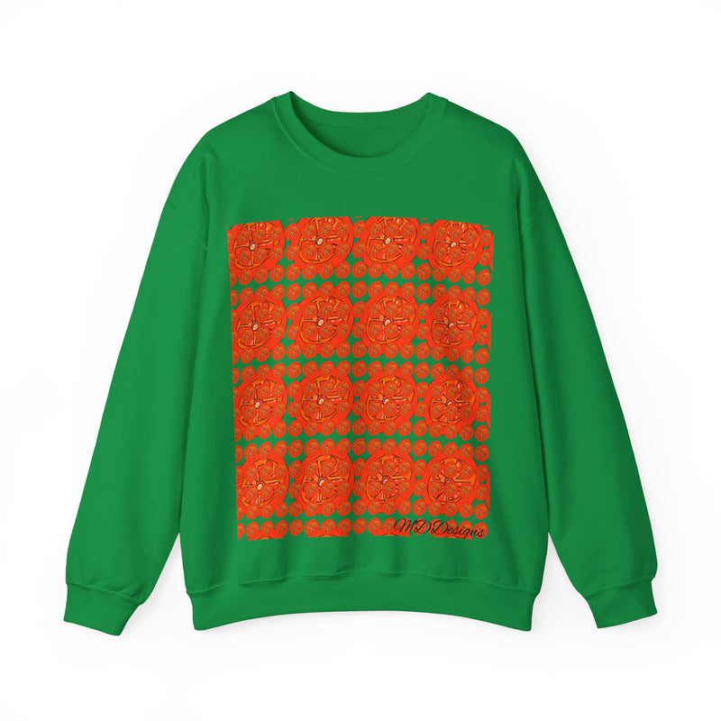 Tangie Orange Unisex Heavy Blend™ Crewneck Sweatshirt