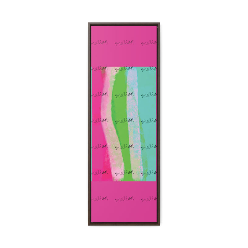 Pretty Neon Gallery Canvas Wraps, Vertical Frame