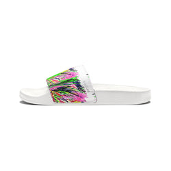 Scribble Art Men's PU Slide Sandals