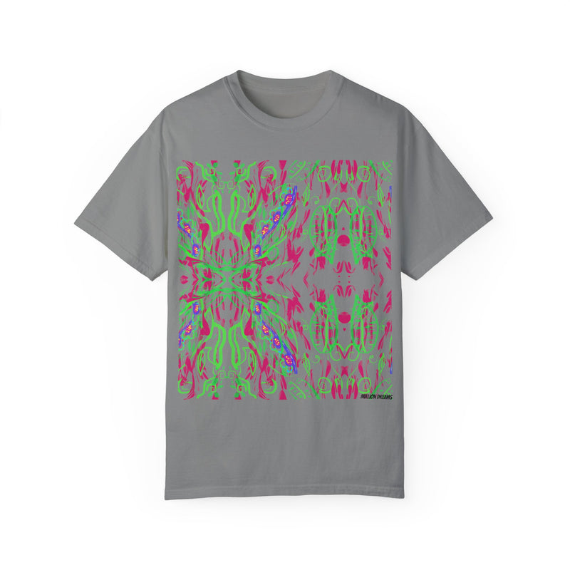 Leafs Neon Unisex Garment-Dyed T-shirt