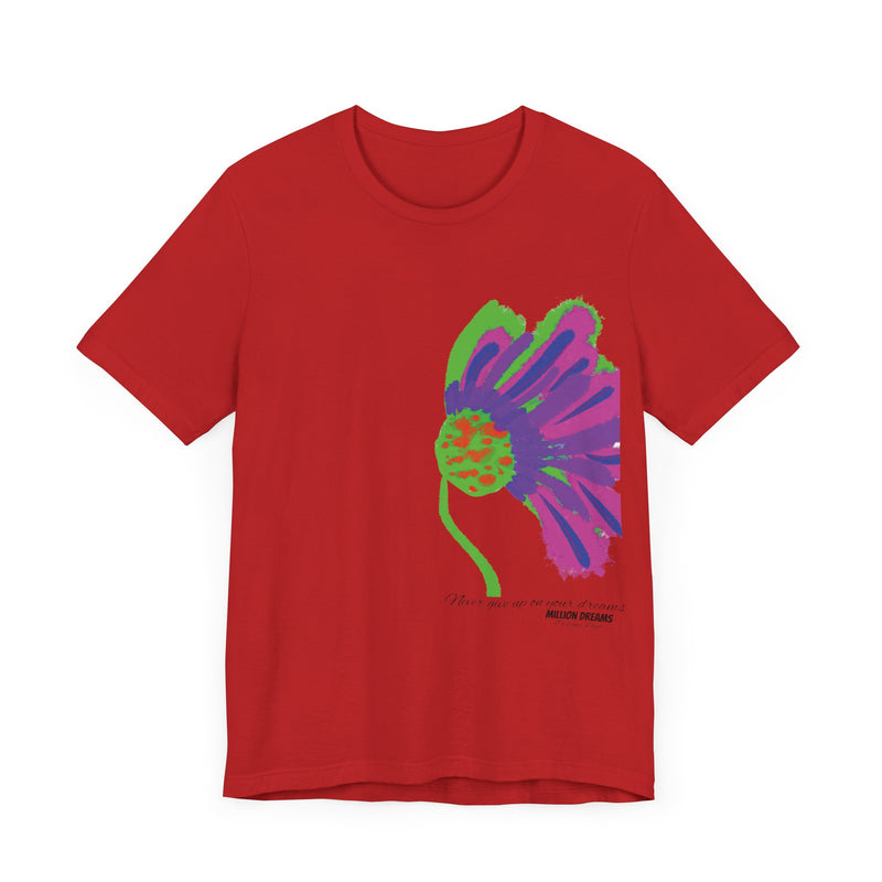 Edge flower Jersey Short Sleeve Tee