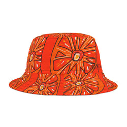 Tangie Orange Bucket Hat (AOP)