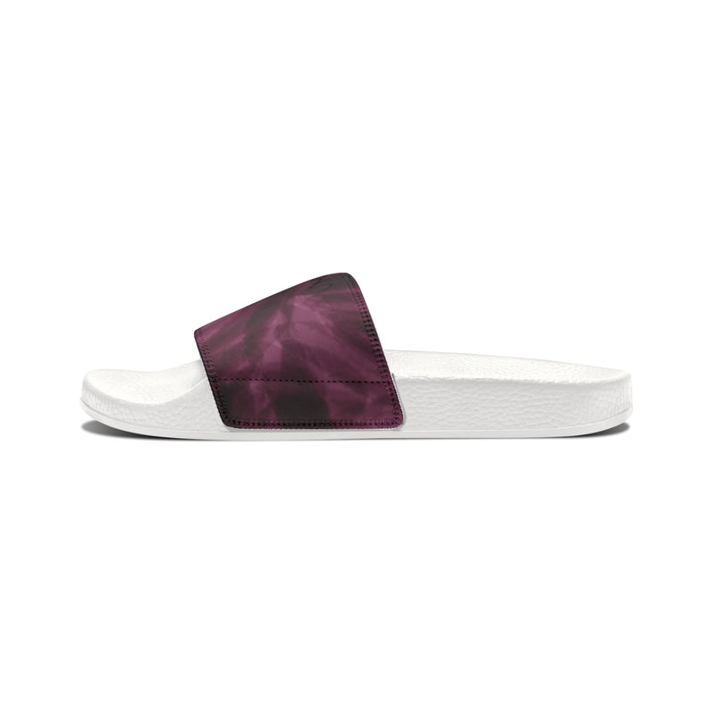 Purple Aura Men's PU Slide Sandals