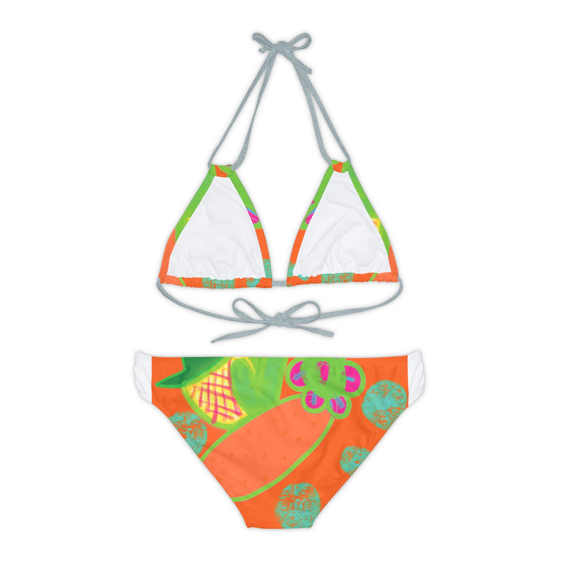 Neon Beach Vibes Bikini  (AOP)